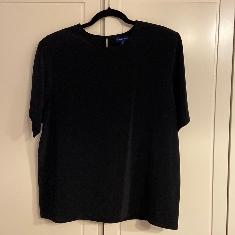 Black shell or blouse